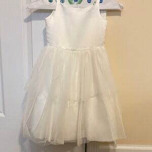 Us Angels White Formal Kids Dress